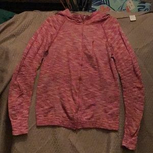 Pink hoodie